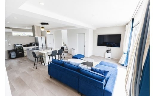 Coral Sea Villa新築1日1組限定ヴィラ宿泊券(2名～7名1泊）