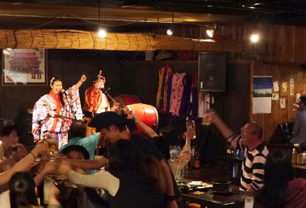 三線ライブのある宮古島の居酒屋『郷家』貸切り券（最大100名）（FD005）