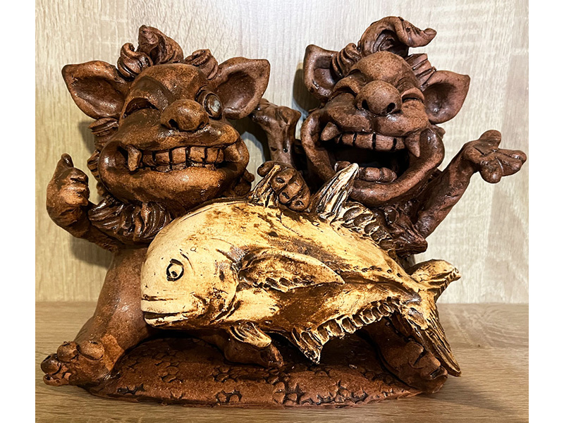 BU06　【特注オリジナル】シーサーとGTがであった～