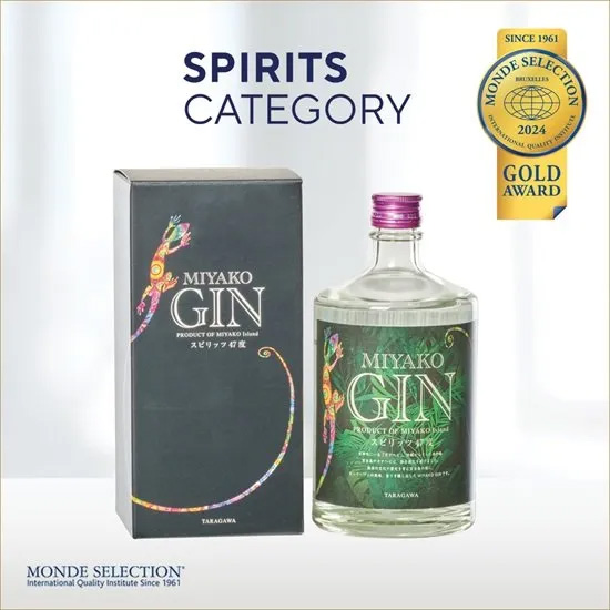 G112 多良川 ミヤコジン/700ml(47度) ジングラスセット: 宮古島市ANAの