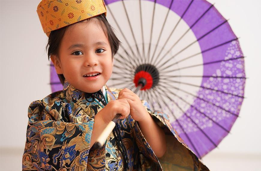 沖縄の正装【キッズ琉装体験】宮古島での旅の思い出に。（お子様１名分）