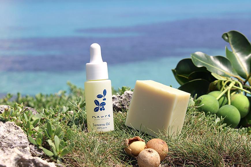 naureピュアタマヌオイルと石鹸のセット