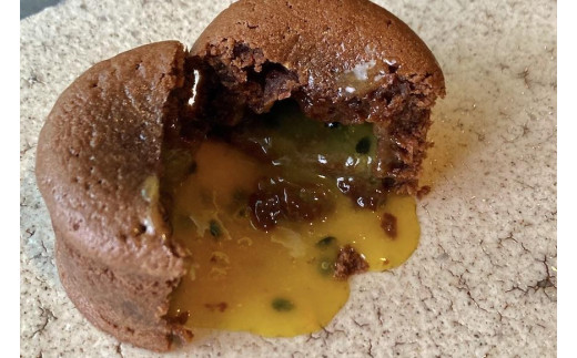 【2025年12月発送】宮古島産パッションフルーツのフォンダンショコラ 3個入り