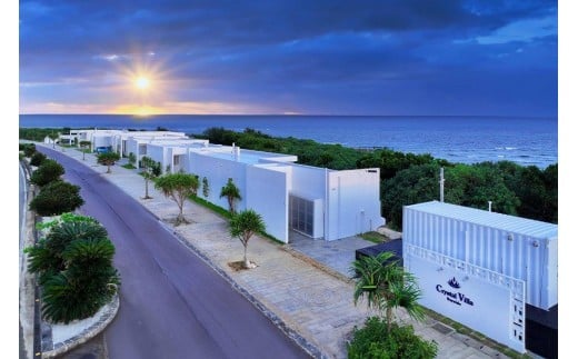 クリスタルヴィラベイサイド【RoomType F】ペア宿泊券（2名様1泊 素泊まり）