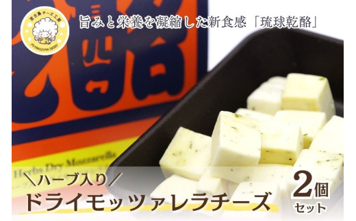 琉球乾酪（ハーブ入りドライモッツァレラチーズ）20g×2（CJ14）｜モッツァレラチーズ チーズ 手作りチーズ 熟成チーズ 贈り物 ギフト スナック おつまみ 食べ比べ 沖縄 宮古島市