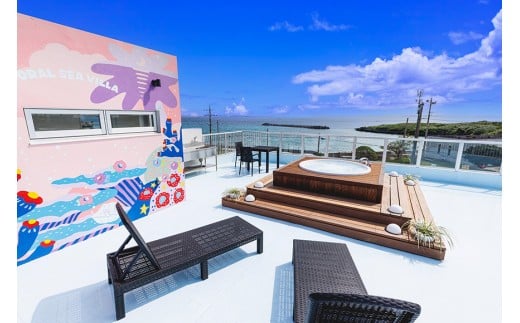 Coral Sea Villa新築1日1組限定ヴィラ宿泊券(2名～7名1泊）