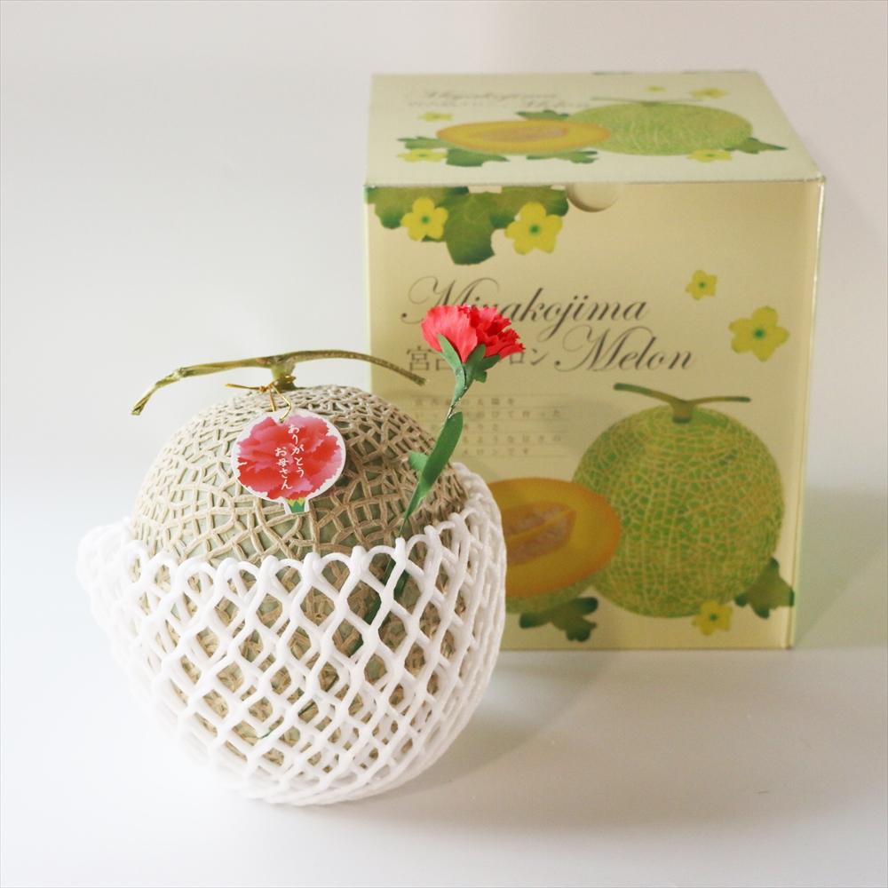 母の日ギフト 母の日メロン【特大１玉】｜沖縄・宮古島産（琉球マルシェ）