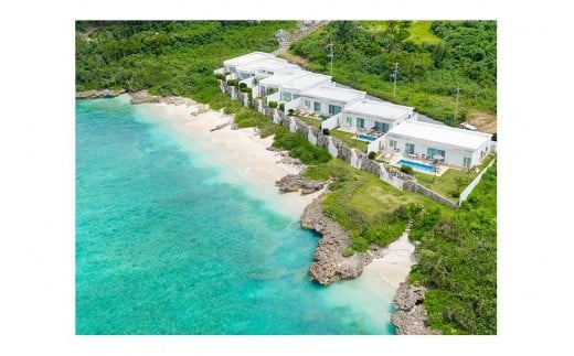 クリスタルヴィラ宮古島砂山ビーチペア宿泊券（2名1泊 素泊まり）