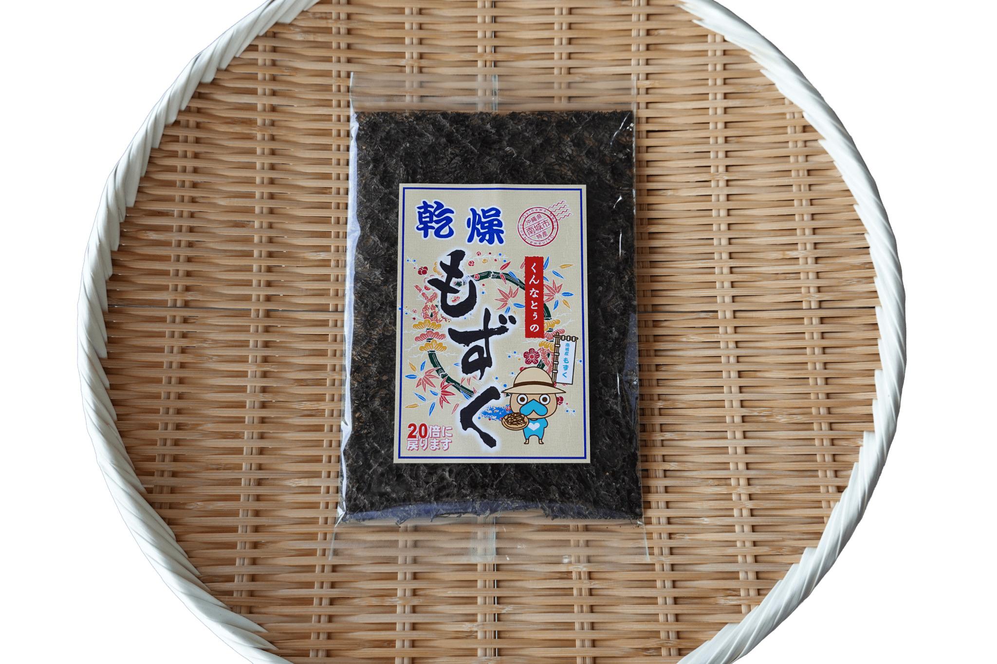 くんなとぅの乾燥もずく（10g）