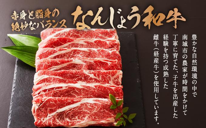 《極上の味わい》和牛しゃぶしゃぶ用 200g×2パック 合計400g なんじょう和牛|黒毛和牛 しゃぶしゃぶ 牛肉 沖縄県 南城市 送料無料【TM01】 400g(200g×2パック)