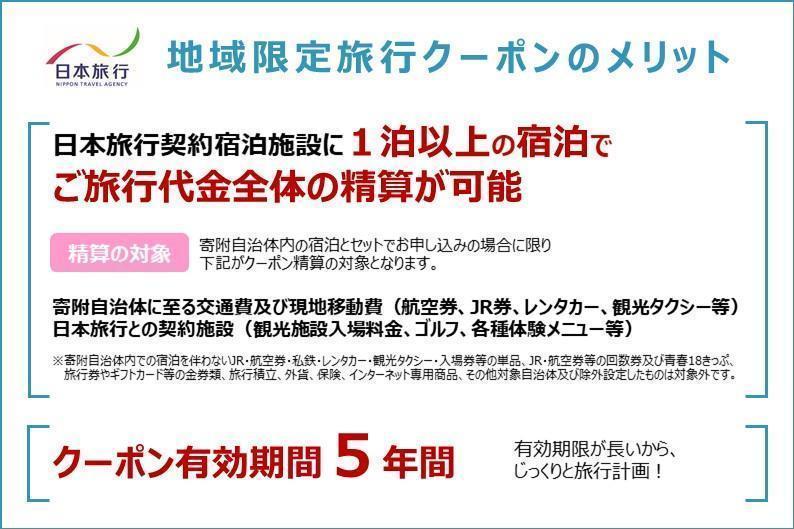 沖縄県南城市　日本旅行　地域限定旅行クーポン300,000円分 300,000円分