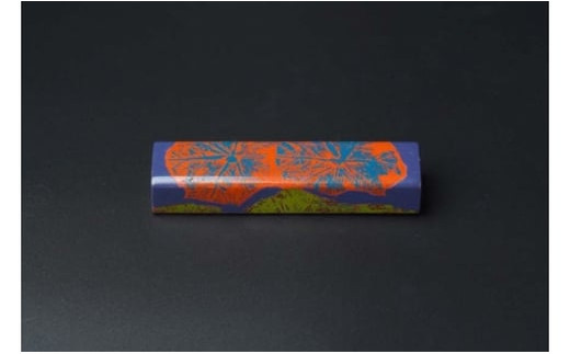 かりゆし文鎮（小）　作品名【大輪の花火】