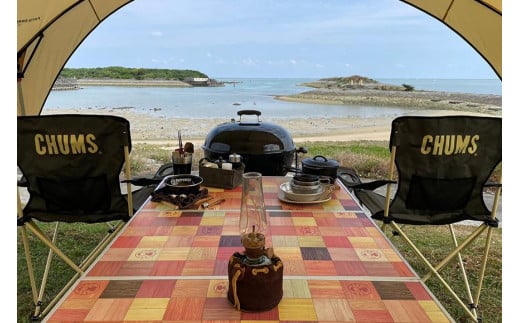 チケット 「キャンプご招待」＋「カヤック or SUP体験」 NEOSアウトドアパーク南城  ( 沖縄県南城市・1名様 )