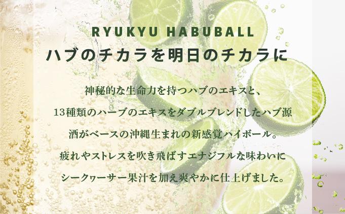 【2ヶ月定期便】琉球ハブボール350ml×24缶