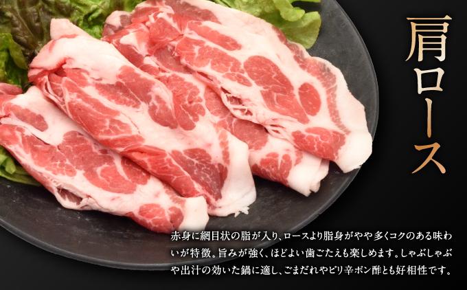 沖縄県産あぐー豚しゃぶしゃぶ　肩ロース　500g（250g×2） 約500g（約250g×2P）