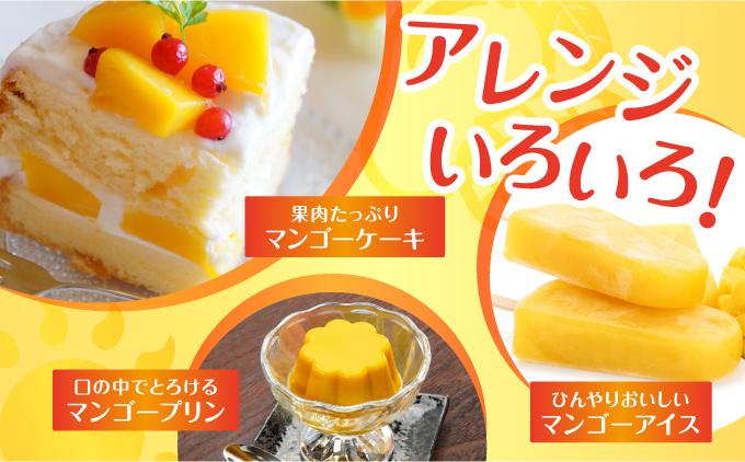 (2026年発送・先行予約)【マンゴーfarm新】 沖縄県南城市産マンゴー化粧箱2kg 化粧箱2kg（4~6玉）