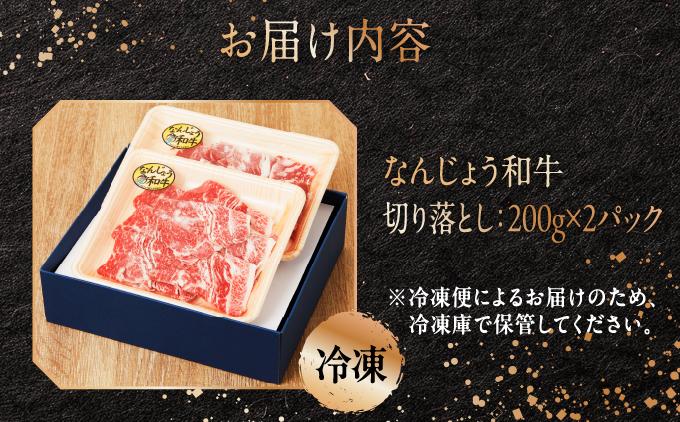 《使い勝手抜群!!》 和牛切り落とし 200g×2パック なんじょう和牛 合計400g |黒毛和牛 和牛 切り落とし モモ ウデ バラ 沖縄県 南城市 牛肉【TM03】 400g(200g×2パック)