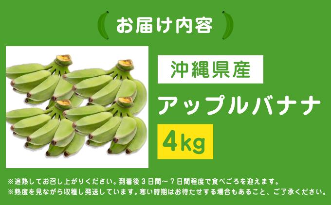 アップルバナナ4kg 約4kg