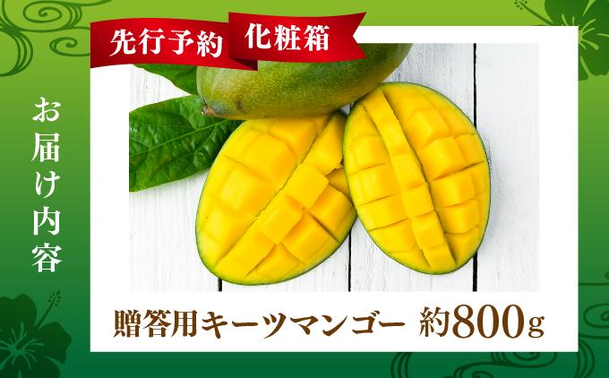 【先行予約】贈答用キーツマンゴー　約800g  化粧箱