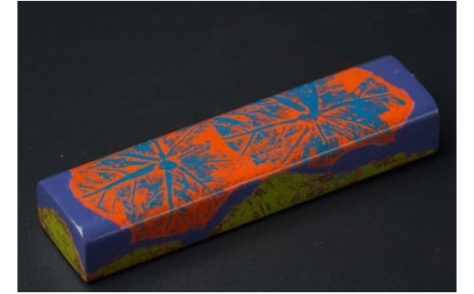 かりゆし文鎮（小）　作品名【大輪の花火】