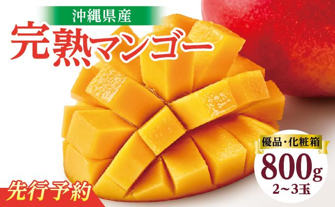【2026年発送】＜優品＞完熟アップルマンゴー約800g（化粧箱）2玉～3玉 約800g（化粧箱）2玉～3玉