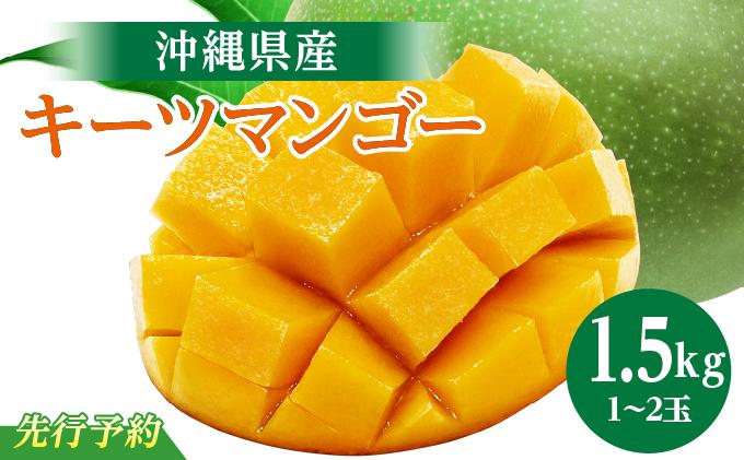 (先行受付)【2026年発送】キーツマンゴー 南城市 約1.5kg (1～2玉) 約1.5kg（1～2玉）