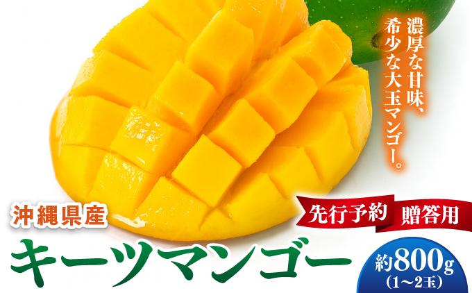 【先行予約】贈答用キーツマンゴー　約800g  化粧箱