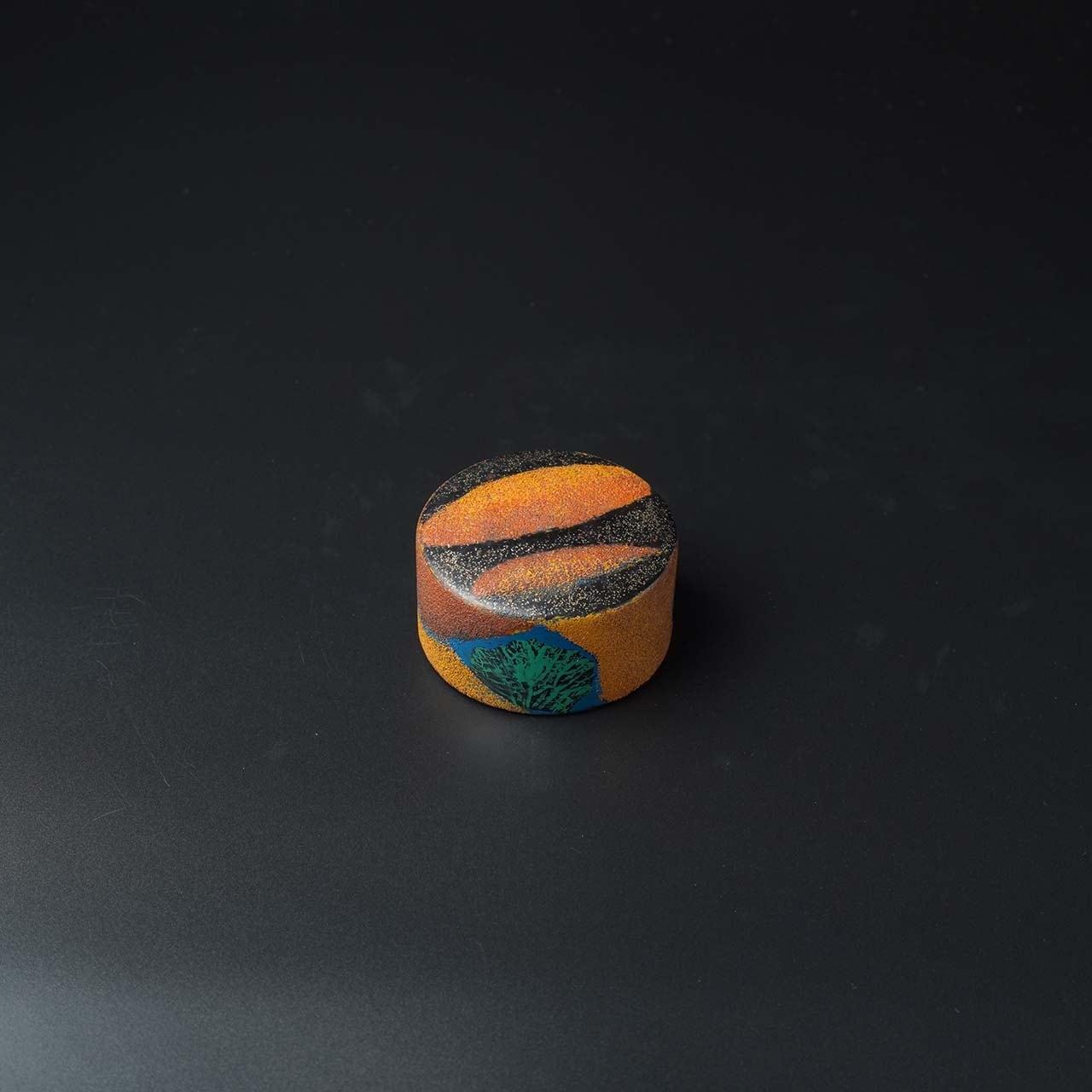 かりゆし書鎮（大）作品名【美の空間】   I  書鎮 書道 ペーパーウェイト  文房具 重り 和文具   小物 プレゼント  沖縄県 南城市