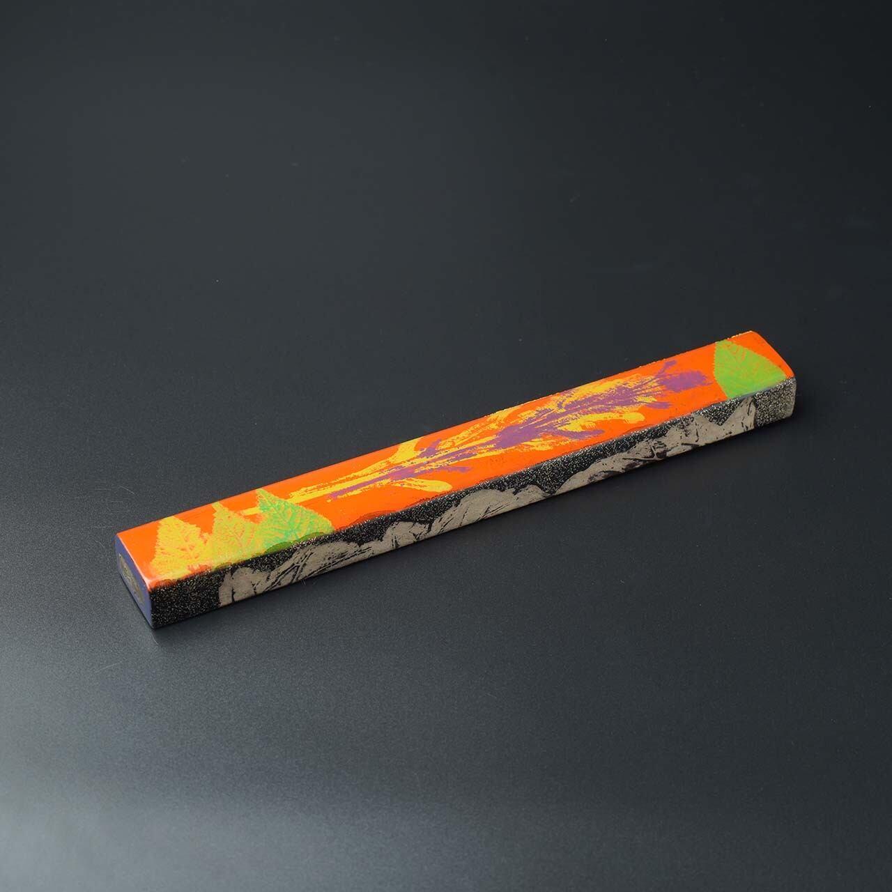 かりゆし文鎮（大）作品名【満開の星たち】   I  文鎮 書道 ペーパーウェイト  文房具 重り 和文具   小物 プレゼント  沖縄県 南城市