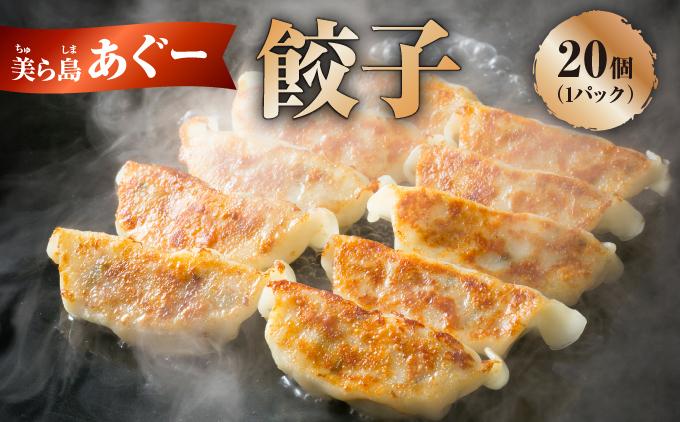 【美ら島あぐ～】餃子（20個入り／1パック×20個入り） 1P入 20個