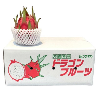 【2026年8月から順次発送】やんばる産のドラゴンフルーツ赤 4～6玉【配送不可地域：離島】