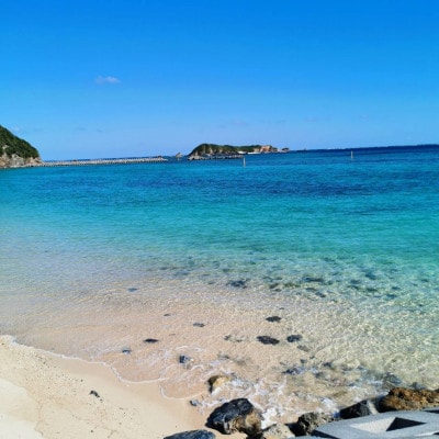 サンゴ礁に囲まれた無人島へ!シーカヤック体験 2名様