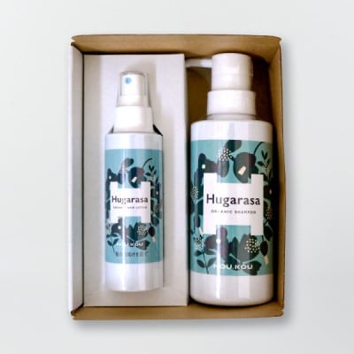【オーガニック】Hugarasa(フガラサ) シャンプー・ヘアローション ギフトセット