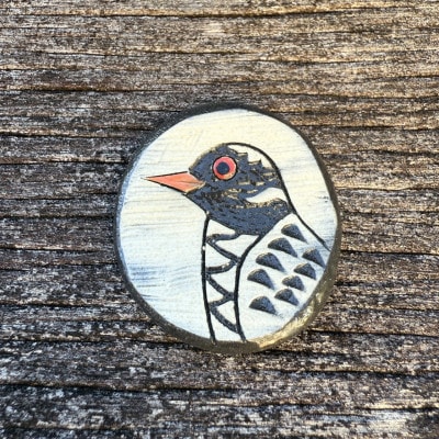 やちむん 焼物 ヤンバルクイナの食卓セット(はし置き3個セット)