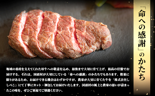 やんばるの自然が育んだ「黒毛和牛 経産牛」サーロイン 合計1kg(200g×5パック)【配送不可地域：離島】
