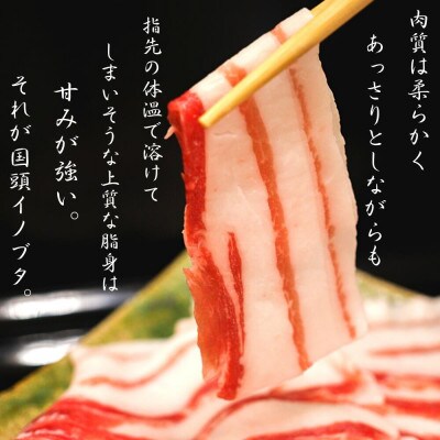 国頭イノブタ バラ(スライス) 500g【配送不可地域：離島】