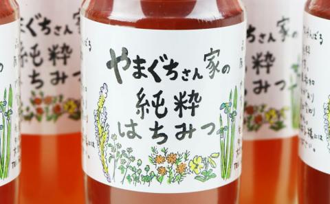 やまぐちさん家の純粋はちみつ〈250g×10本セット〉