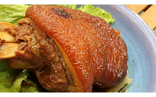 長堂屋「今帰仁アグー」すね肉のコンフィ900ｇ＆こだわり