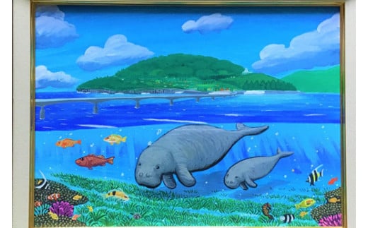 「やんばるの絵描き・運天　肇があなたのために1枚描きま