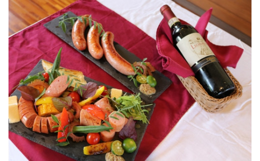 乙羽ファームの手づくりフランクフルトソーセージ４パッ