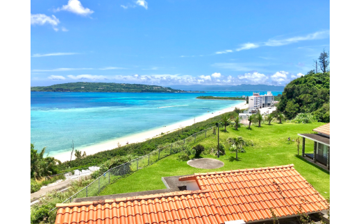海と古宇利島を望むオーシャンビュー和洋室ステイ (沖縄の