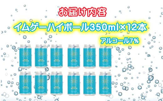 今帰仁酒造　イムゲーハイボール350ml×12本