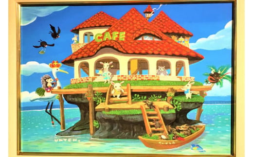 「やんばるの絵描き・運天　肇があなたのために1枚描きま