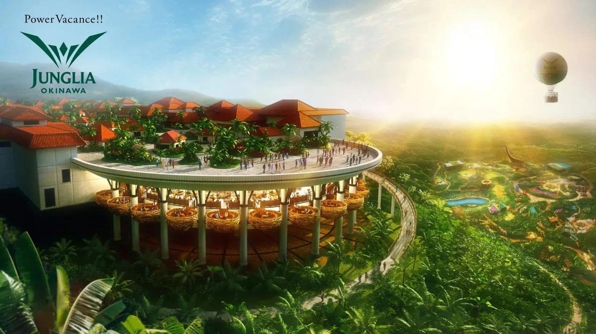 都会にはない興奮と贅沢のテーマパーク「ジャングリア沖