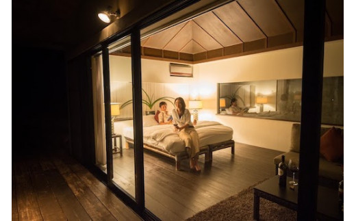 リゾートステイ　MUKAKA VILLA古宇利島-黍-（ペア1泊宿泊券）