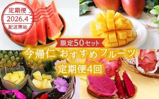 【限定50セット】2026年4月配送開始！今帰仁おすすめフルー