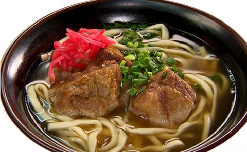 さわのや　軟骨ソーキそば＆じゅーしーぃおにぎり　2食セット