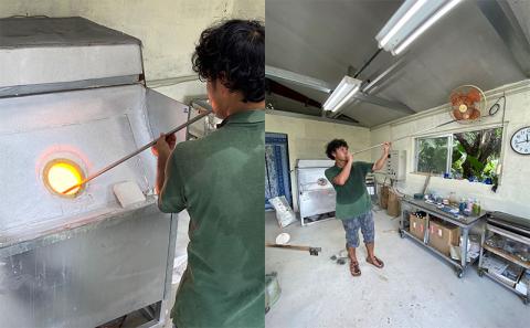 【うみのおと】シークワーサーグラス　1個