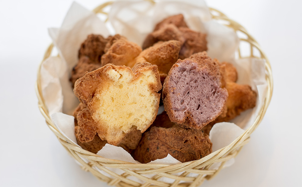 【琉球銘菓 三矢本舗】三矢サーターアンダギー(15個)と幻の味ブルース(2パック)の詰め合わせセット