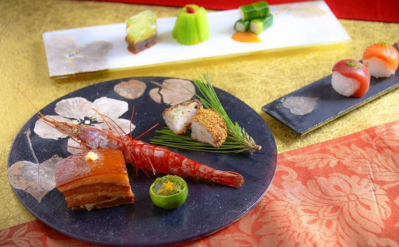 つづるガラスアート ゆうなの花 －SUMI－ 「3点セット」 吉田 栄美子 ｜ 食器 3種